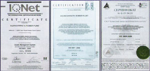 ISO 9001 Сертификаты на герметик MAXSIL